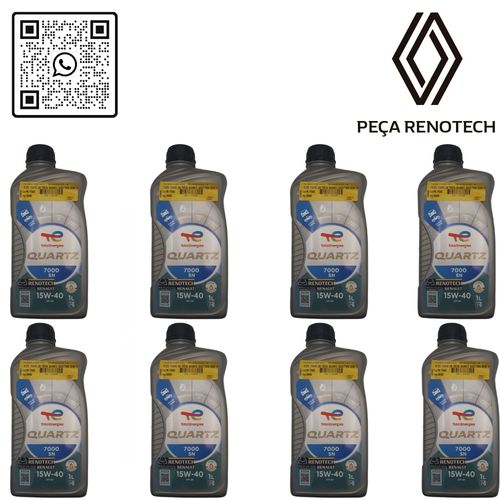 RN 176462-K8 193483 OLEO 15W40 TOTAL QUARTZ SM 5000_7000 SEMI SINT 1L -1-